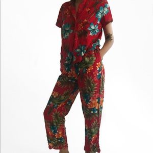 Two Piece Luau Hawaiian Lounge Set